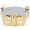 Cu-Zn Alloy Aluminum Denture Flasle