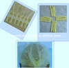 Disposable Non Woven Clip Cap, Stripe Cap