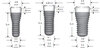 Dental Tapered Effect Implant (014010)