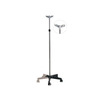 Movable stainless steel transfusion stand