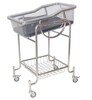Stainless Steel Reclining Crib Bassinet (THR-RB002)