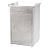 ABS Stainless Steel Bedside Cabinet (JX38701140)