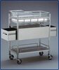 Stainless Steel Hospital Bassinet with Drawers (THR-B004)