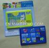 Plastic slide puzzle