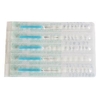 Plastic handle acupuncture needles with tube