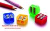 Plastic pencil sharpener